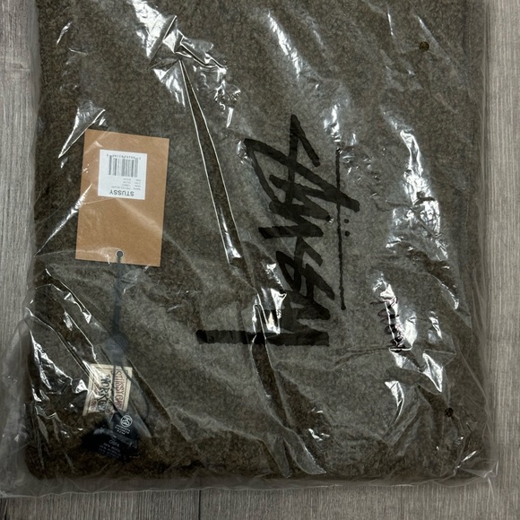 Stussy pieced Alpaca Wool Scarf